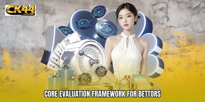 Core evaluation framework for bettors