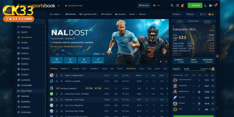 A sportsbook is a digital platform where users can place wagers on various sports events.