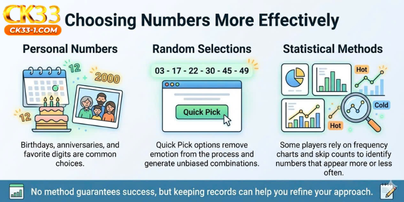 Choosing Numbers More Effectively