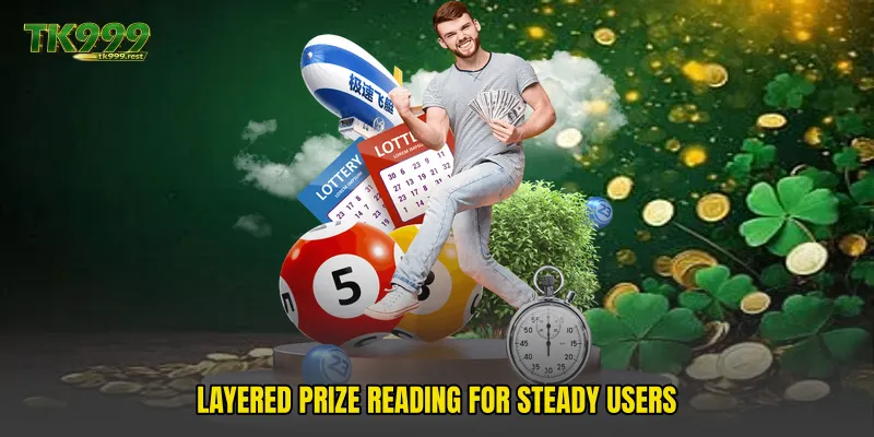 Layered prize reading for steady users